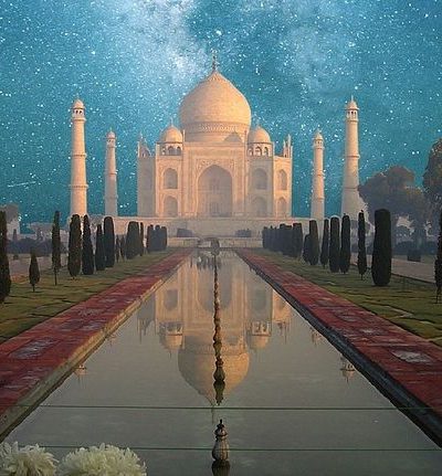 Travel to India to visit Taj Mahal