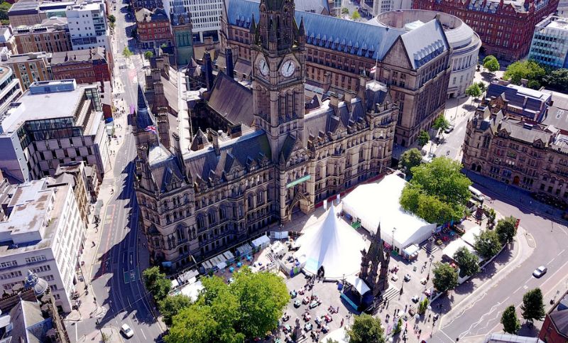 Tips For Exploring Manchester on a Budget! View-of-Manchester-UK-Town-Hall