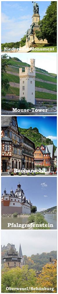 rhine river day cruise to rhine castles germany