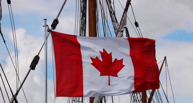 Canadian flag a symbol of Canadian cultural
